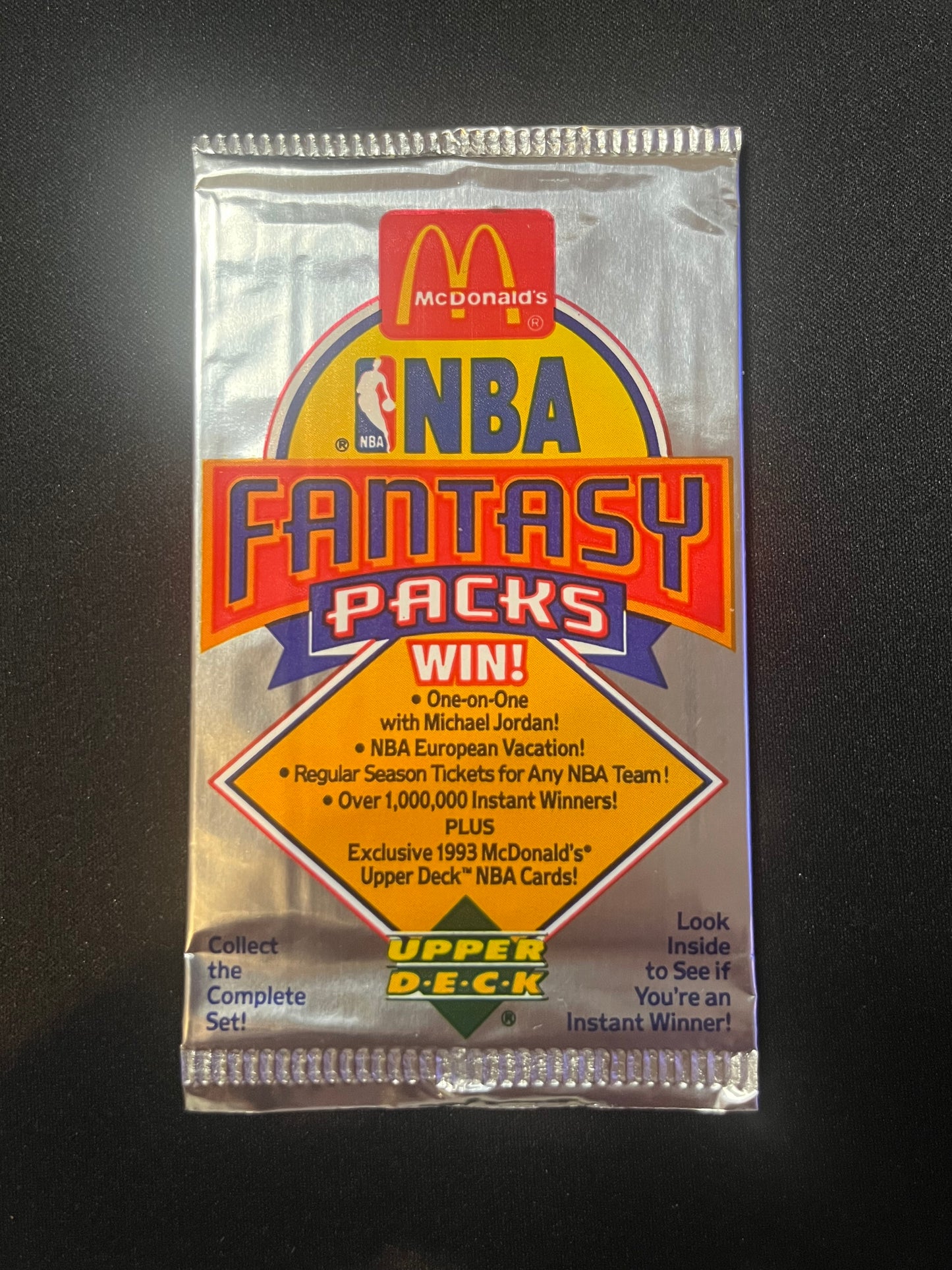 Booster NBA 1992 Upper Deck McDonald’s Fantasy Pack - 3 Cartes