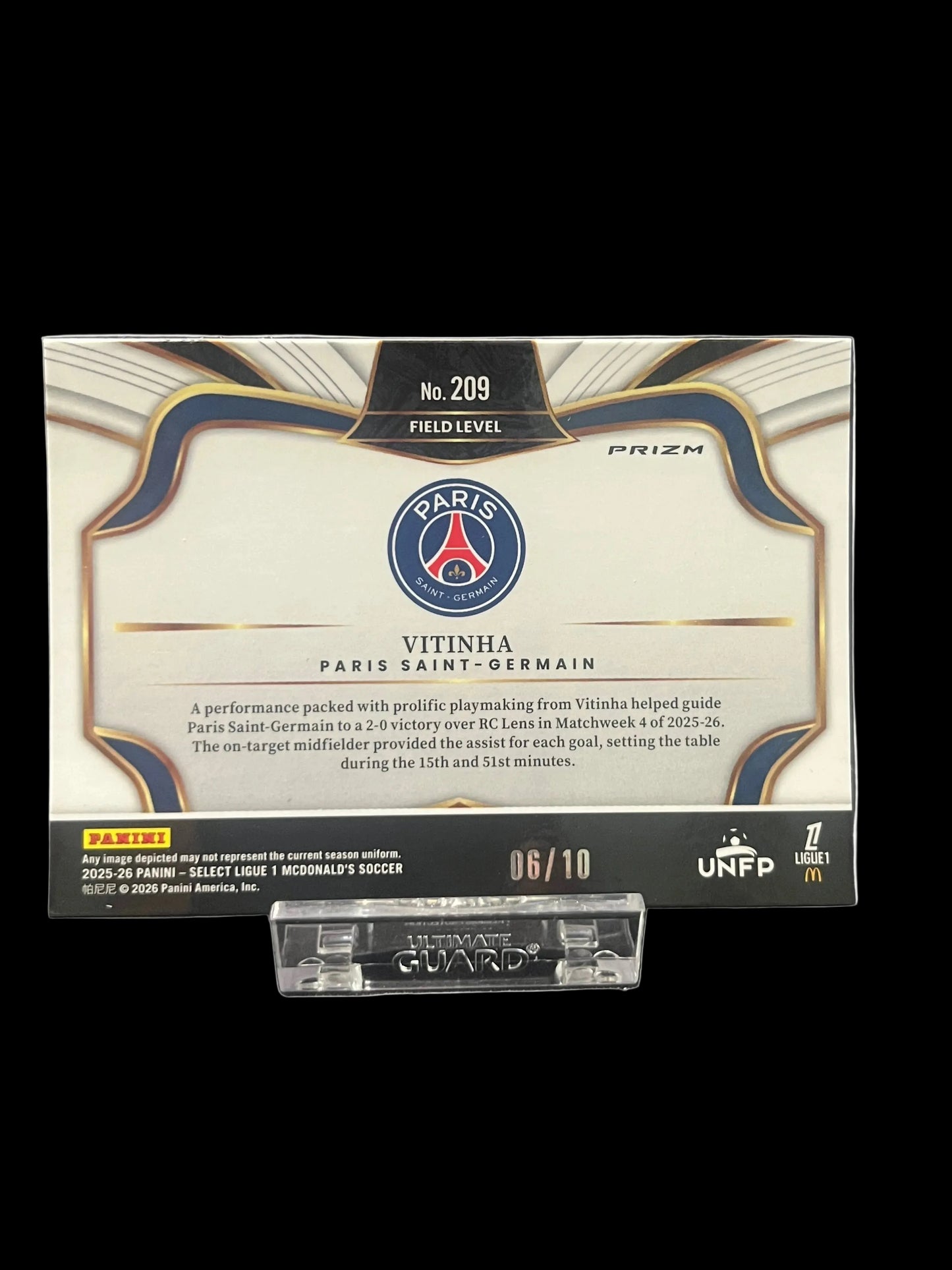 Vitinha Gold 06/10 - Paris Saint-Germain