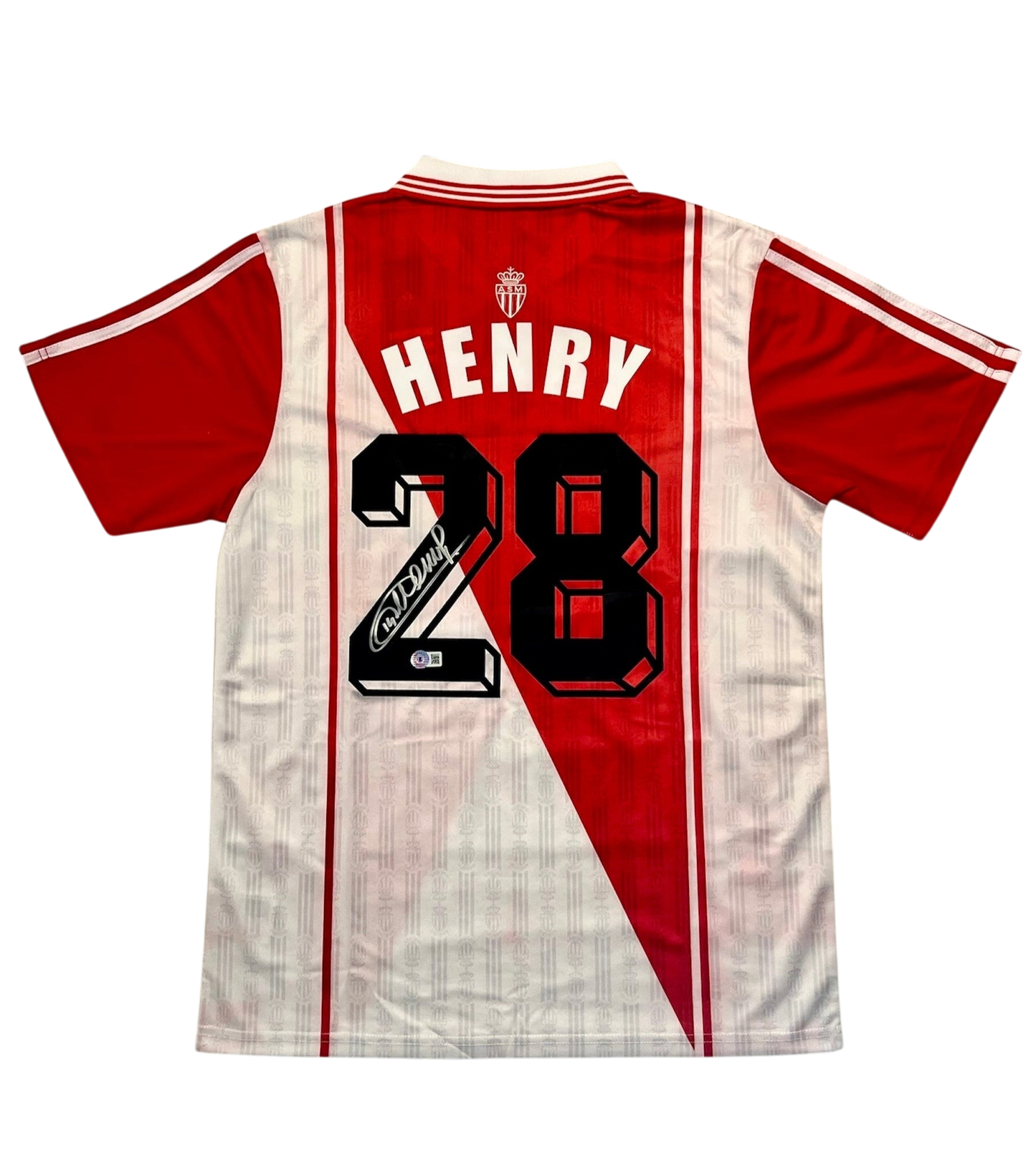 Maillot AS Monaco, signé par Thierry Henry (Rookie Year)