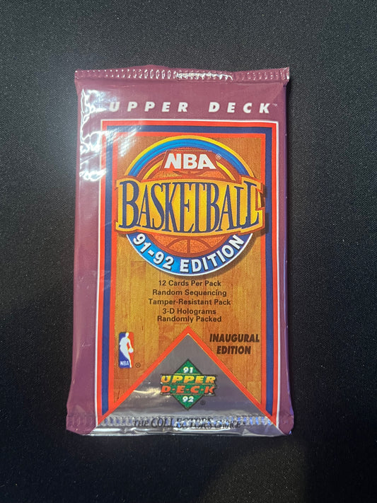 Booster NBA 1991 Upper Deck Inaugural Edition - 12 Cartes